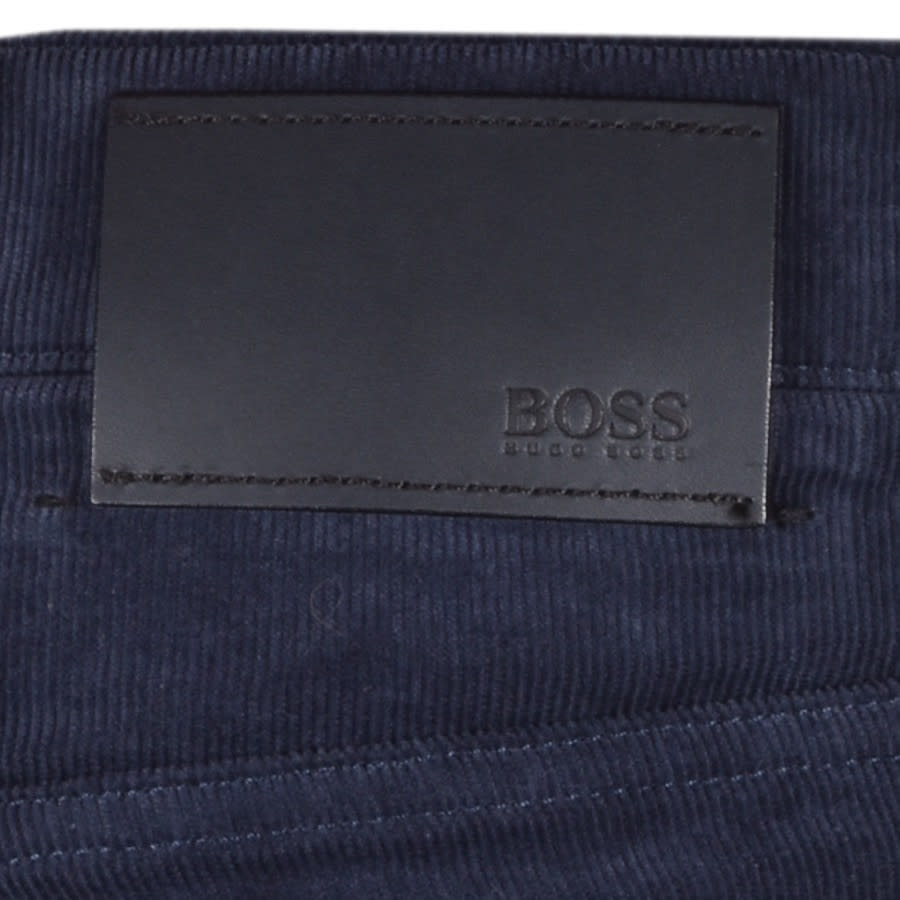Alternative Image for ProductBOSS Maine Corduroy Trousers Navy3